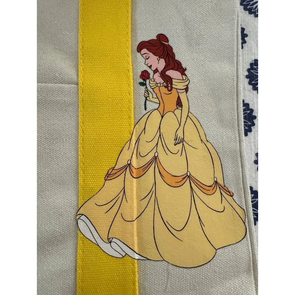 Disney Belle Double Sided Custom Made Trader Joes Mini Tote